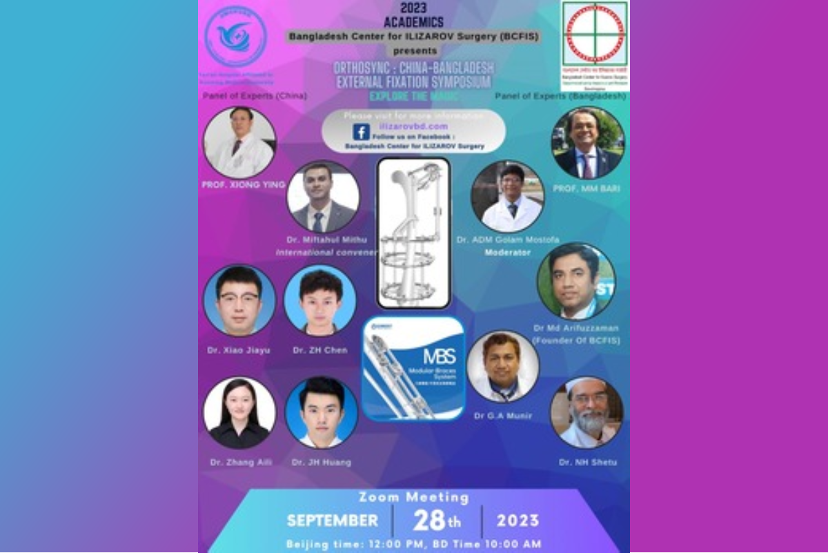 Orthosync: China-Bangladesh external fixation symposium